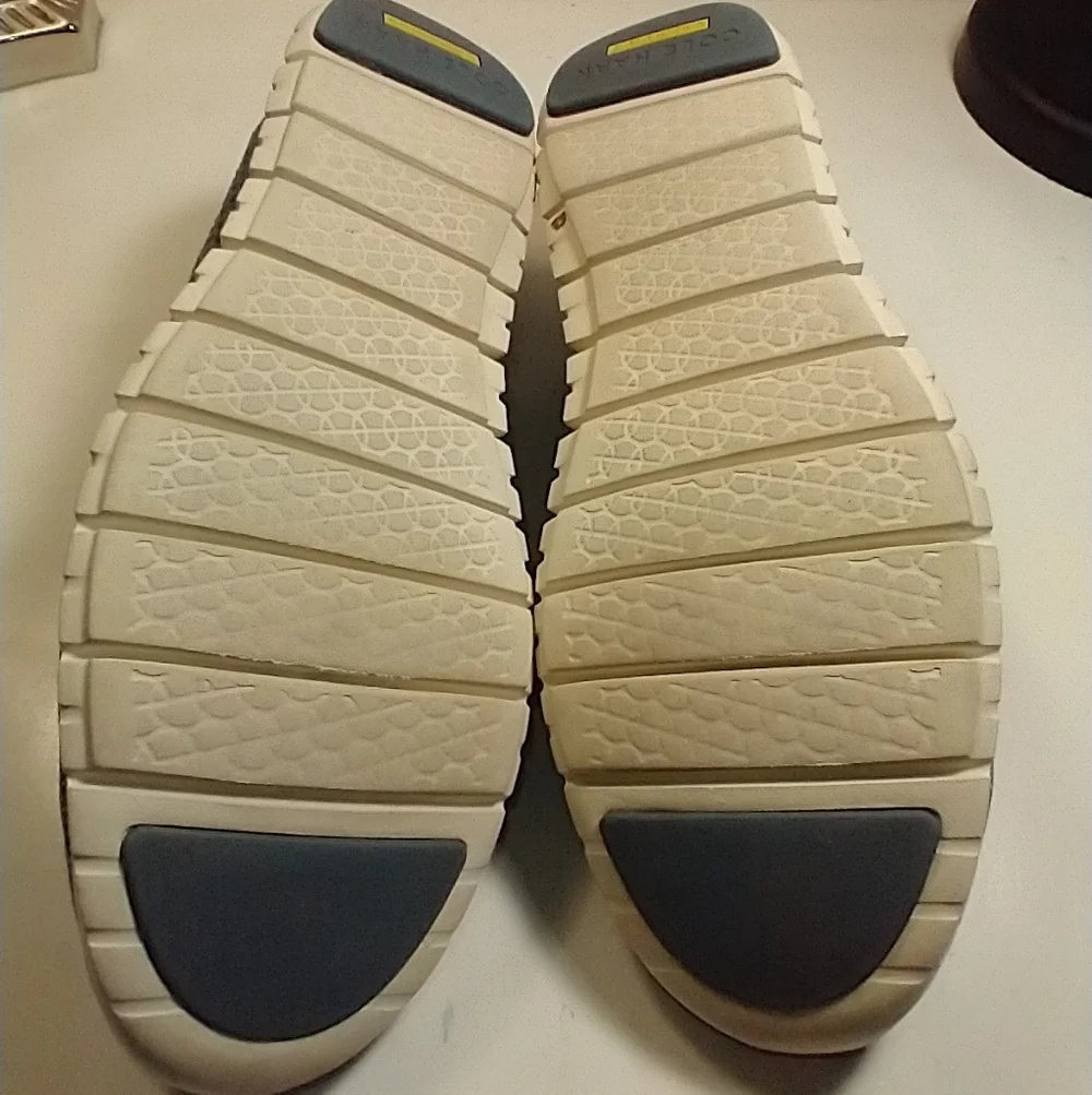 Cole Haan Zerogrand Stitchlite Blue Slip On Loafers Women's sz 8.5B